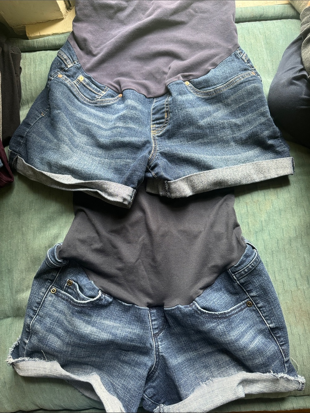 Maternity Women’s Denim Shorts - Blue